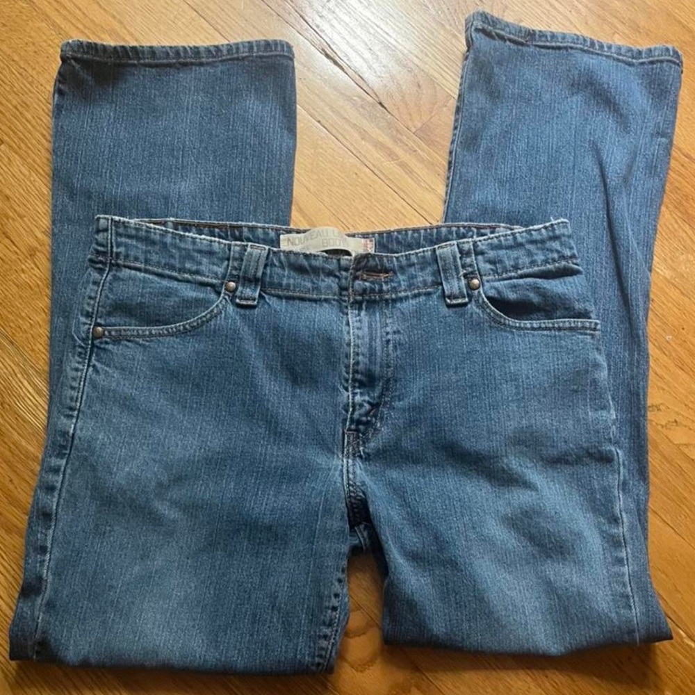 levi 325 bootcut low rise jeans